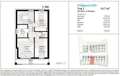 4-Zimmer-Wohnung kaufen in Weiz – 91,66 m², € 452.000 – Bild 14 von 14