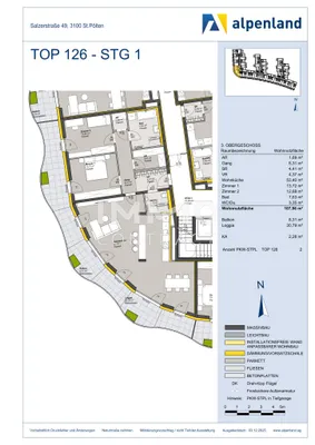 3-Zimmer-Wohnung mieten in Sankt Pölten – 107,56 m², € 1.552 – Bild 16 von 16