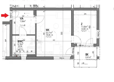 2-Zimmer-Wohnung mieten in Graz-Umgebung – 47,4 m², € 712 – Bild 4 von 4