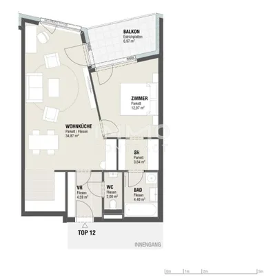 2-Zimmer-Wohnung kaufen in Mistelbach – 62,32 m², € 245.000 – Bild 15 von 15