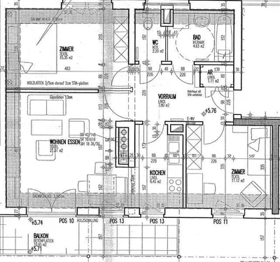 3-Zimmer-Wohnung mieten in Bruck-Mürzzuschlag – 70,37 m², € 869 – Bild 3 von 3
