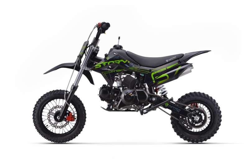 Nitro Motors Nitro Motors 110cc Dirtbike Storm V3 12/10 Semi Aut. E-Starter + Kickstarter Mot...