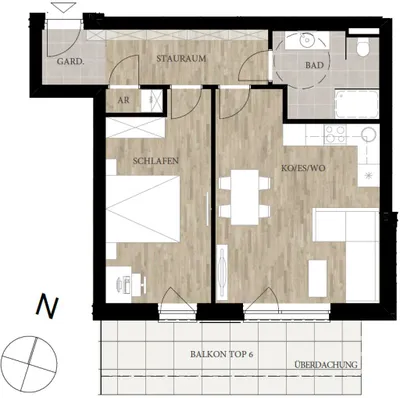 2-Zimmer-Wohnung kaufen in Graz – 55,1 m², € 278.000 – Bild 9 von 10
