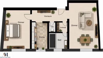 2-Zimmer-Wohnung mieten in Gänserndorf – 65,38 m², € 699 – Bild 6 von 6
