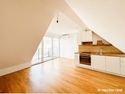 Lichtdurchflutete Neubauwohnung im DG - 2 Zimmer - klimatisiert - direkte U-Bahn Anbindung – Bild 3