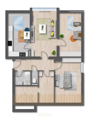 3-Zimmer-Wohnung mieten in Krems Land – 69 m², € 890 – Bild 13 von 21