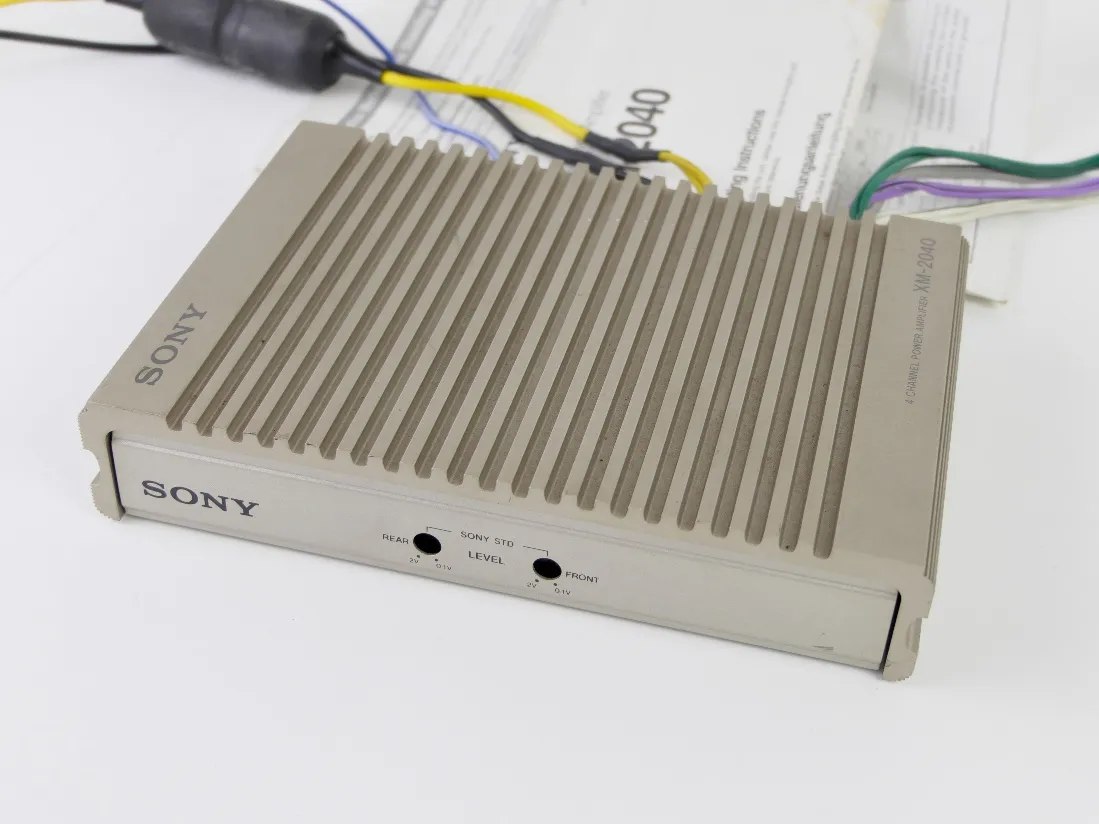 チューニングアンプ SONY XM-2040 Sony XM-2040 | 4 Ch. Endstufe, € 30,- (3393 Gassen) - willhaben