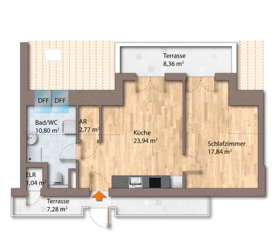 2-Zimmer-Wohnung kaufen in Wien – 55,35 m², € 310.000 – Bild 22 von 22