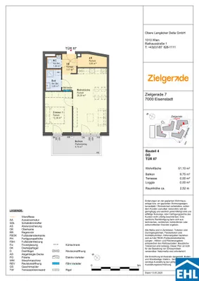 2-Zimmer-Wohnung kaufen in Eisenstadt – 51,1 m², € 262.000 – Bild 13 von 13