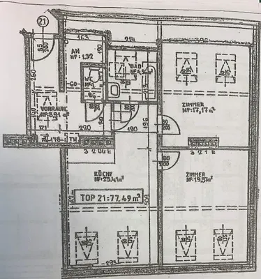 3-Zimmer-Wohnung kaufen in Wien – 78 m², € 369.000 – Bild 2 von 25