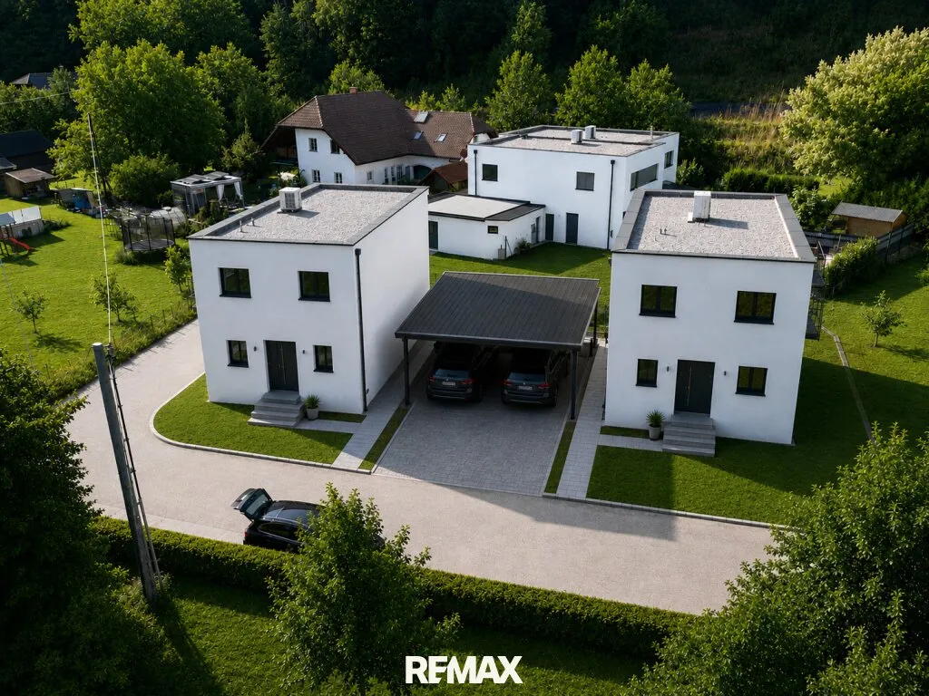 Moderne Doppelhaushälfte in Achleiten-Kematen a.d. Krems - Erstbezug, 145m², 399.000EUR - Ansicht 2