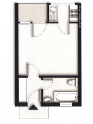 1-Zimmer-Wohnung kaufen in Salzburg Stadt – 27 m², € 155.000 – Bild 4 von 4
