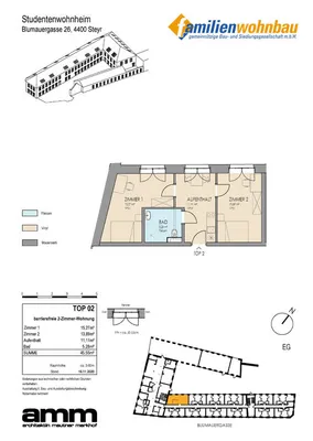 Wohnung zur Miete in 4400 Steyr