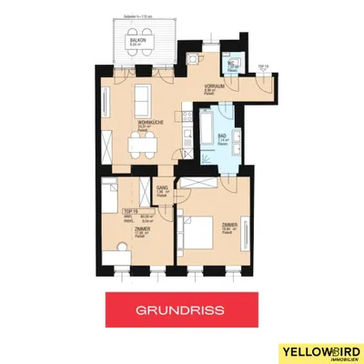 3-Zimmer-Wohnung kaufen in Wien – 80,59 m², € 529.000 – Bild 15 von 15