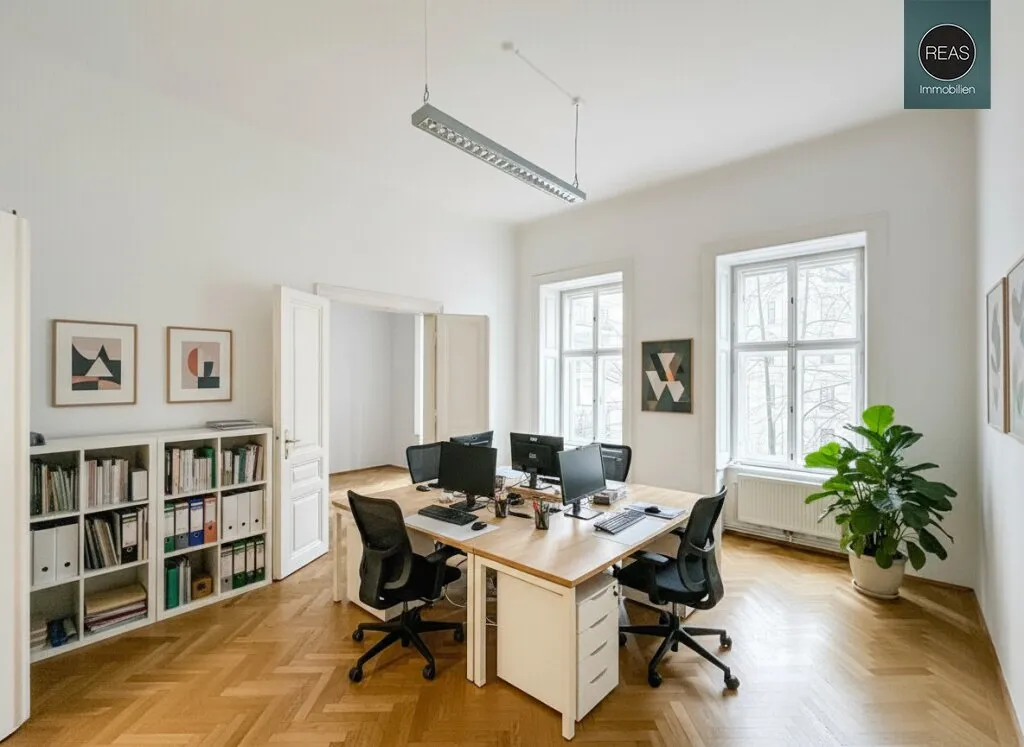 Klimatisiertes Büro! Repräsentatives Haus in bester Innenstadtlage bei der Votivkirche! - Ansicht 3