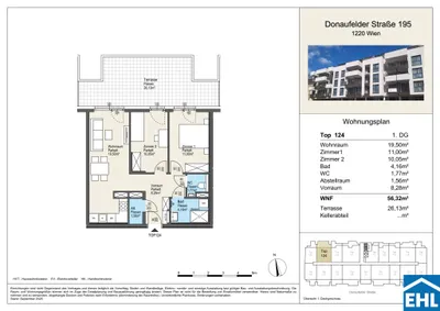 Immobilie kaufen in Wien – 56,31 m², € 386.750 – Bild 6 von 6