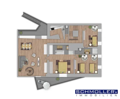 5-Zimmer-Wohnung mieten in Wels-Land – 180 m², € 1.750 – Bild 40 von 42