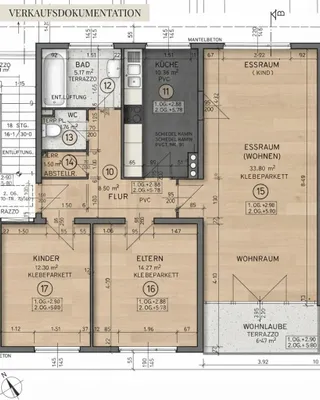 3-Zimmer-Wohnung kaufen in Klagenfurt – 87,66 m², € 225.000 – Bild 13 von 13