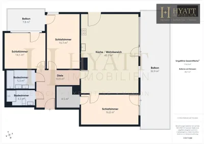 4-Zimmer-Wohnung kaufen in Wien – 122,81 m², € 890.000 – Bild 20 von 21