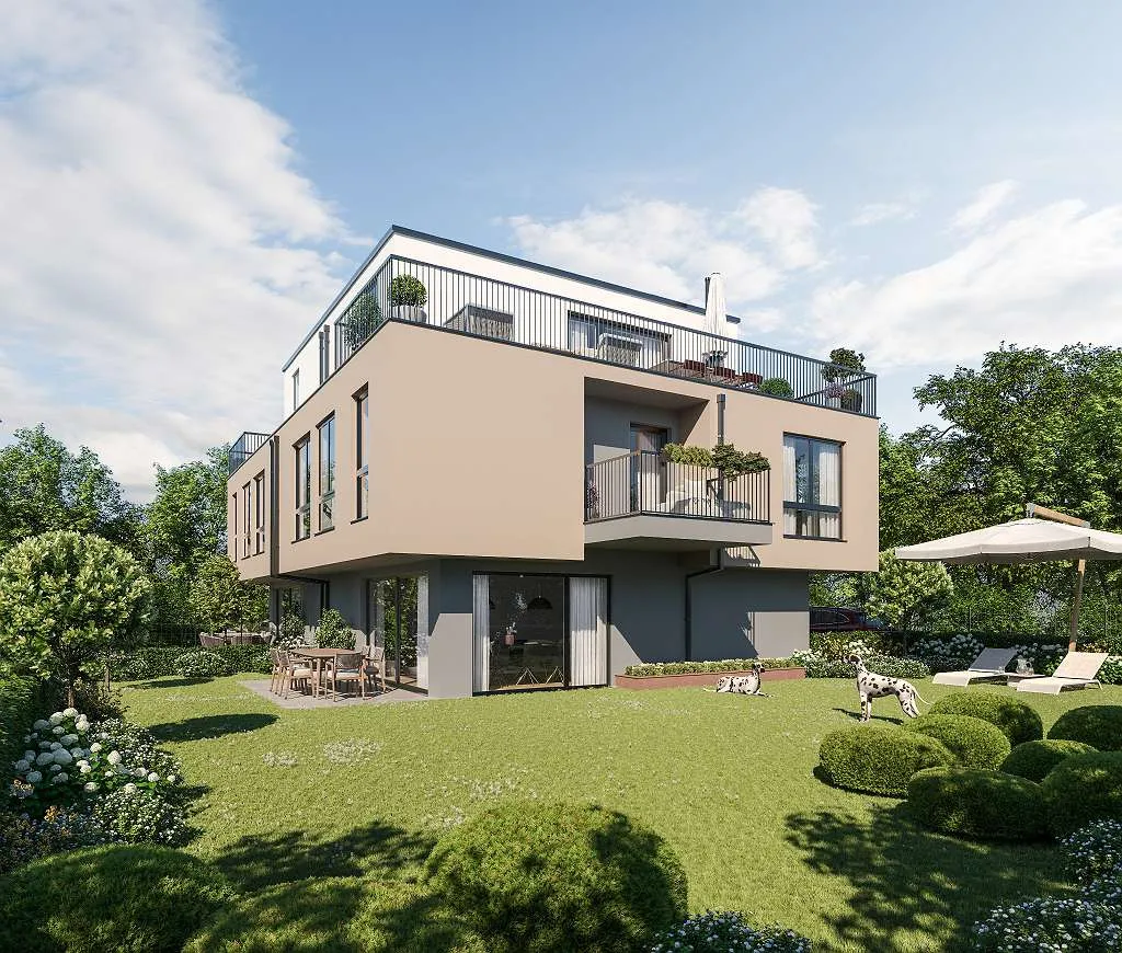 *Nur noch 1 Haus verfügbar* Designer Doppelhaushälfte in bester Lage von Floridsdorf! Auf EIGENGRUND - Ansicht 3