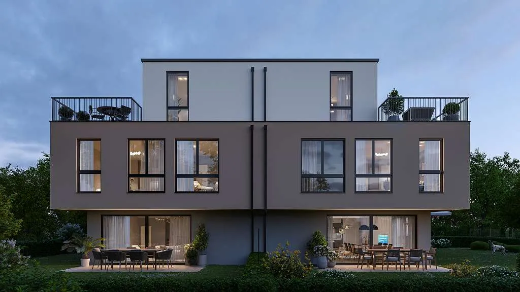 *Nur noch 1 Haus verfügbar* Designer Doppelhaushälfte in bester Lage von Floridsdorf! Auf EIGENGRUND - Ansicht 2