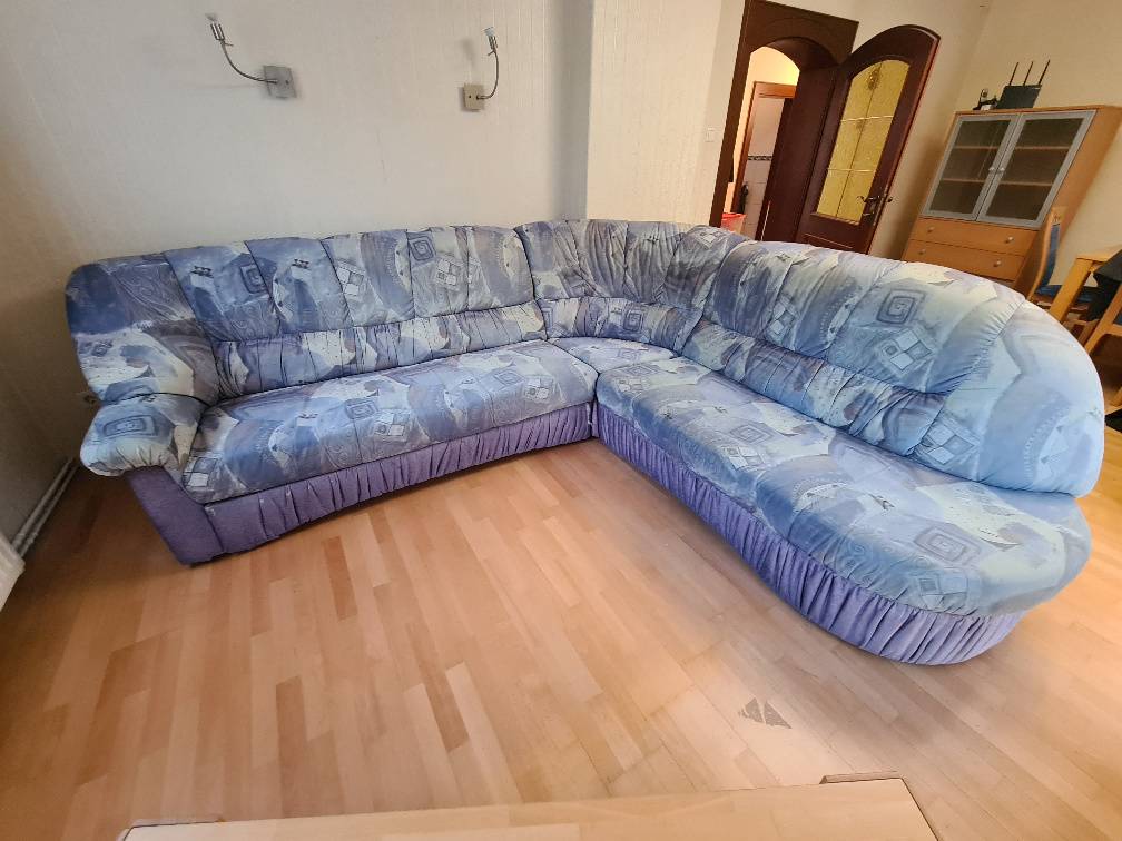 Eckcouch plus Sessel