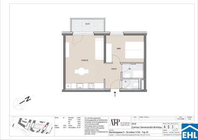 2-Zimmer-Wohnung mieten in Wien – 45,31 m², € 800 – Bild 24 von 24