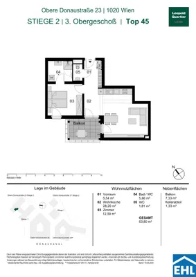 2-Zimmer-Wohnung kaufen in Wien – 53,8 m², € 550.000 – Bild 38 von 38