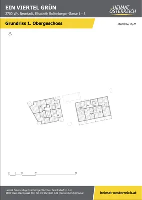 2-Zimmer-Wohnung kaufen in Wiener Neustadt – 57,5 m², € 187.738 – Bild 44 von 46