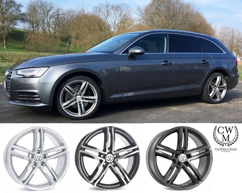 Audi S Line Felgen 18 Zoll Gutachten 17" 18" 19" 20" CPM W3 Audi S-Line Design Felgensatz (Auf Anfrage auch