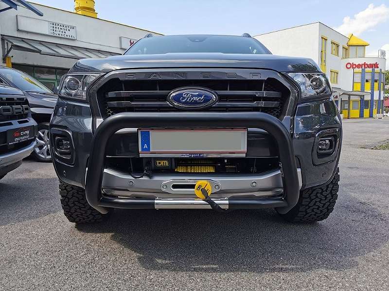 Seilwinde in Stoßstange Ford Ranger 2019+ mit TÜV Teilegutachten