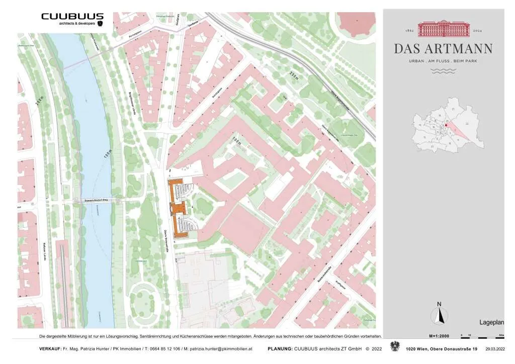 "DAS ARTMANN" Urban * Am Fluss * Beim Park - Ansicht 3
