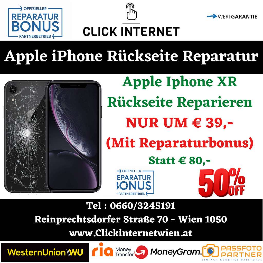 Apple iPhone XR Ladebuchse Reparatur