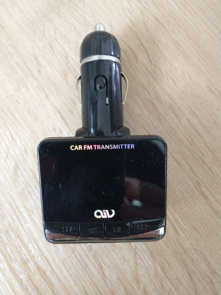 FM Transmitter vom AIV für Auto Zigarettenanzünder, € 0,- (4232
