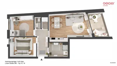 3-Zimmer-Wohnung kaufen in Wien – 67,19 m², € 510.200 – Bild 4 von 18