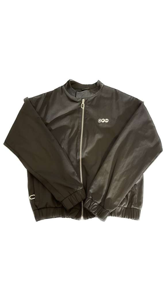 verkauft 6PM Track Jacket Windbreaker Schwarz