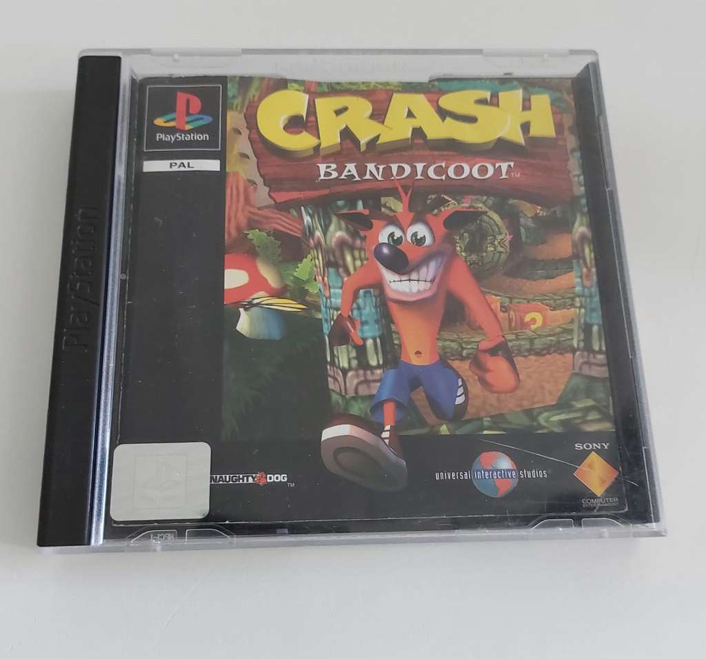 (verkauft) Crash Bandicoot - PlayStation 1 (PS1) / (Disc + Handbuch)