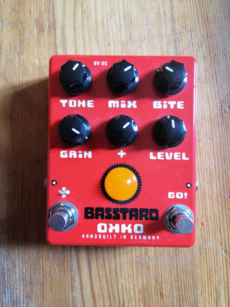 (verkauft) OKKO BASSTARD Overdrive/ Distortion - Bass Verzerrer