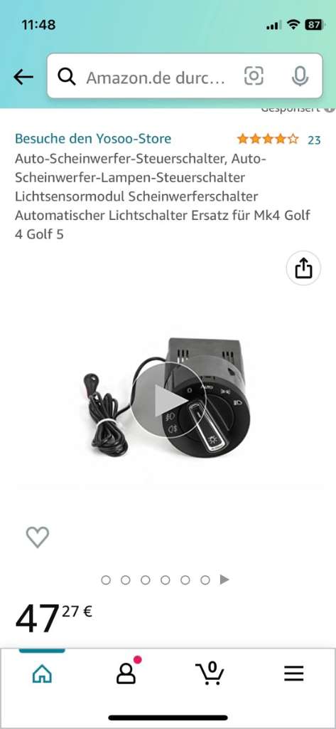 Golf 4 Lichtschalter kaufen - willhaben