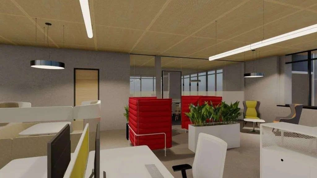17.000 m² Hallenkomplex- 2 x 1000 m² Halle -ausweitbar auf 4000 m² und 377 m² Büro im Loft und 190 m² Bür im EGfrei - Ansicht 3