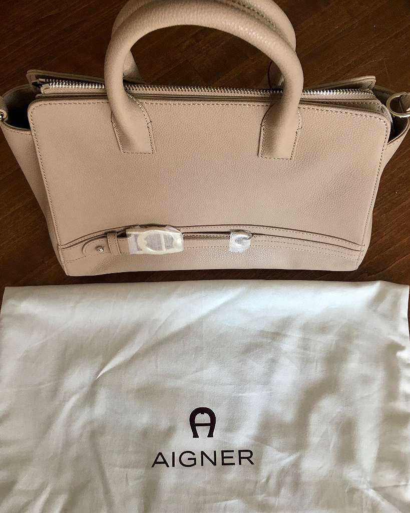 verkauft Aigner Designer Handtasche NEU