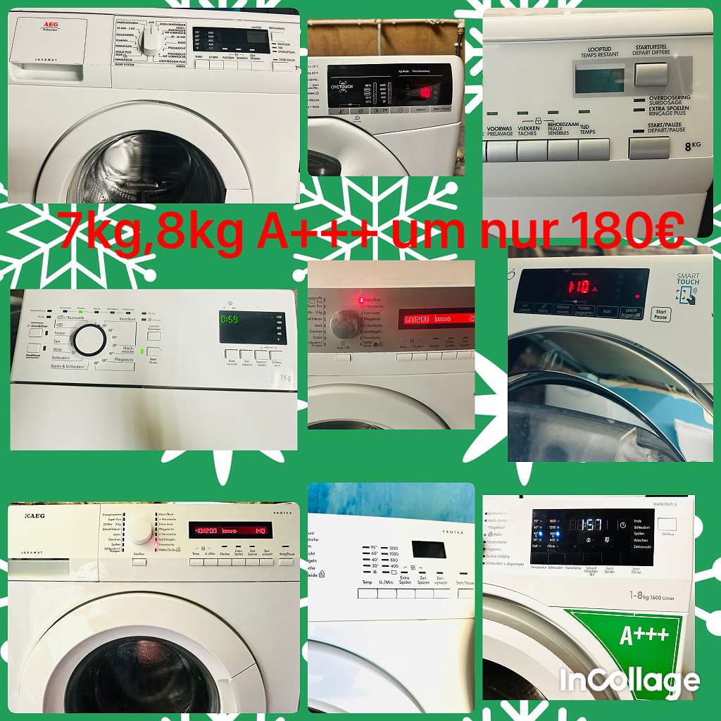 | - Waschmaschinen Waschen / Trocknen willhaben
