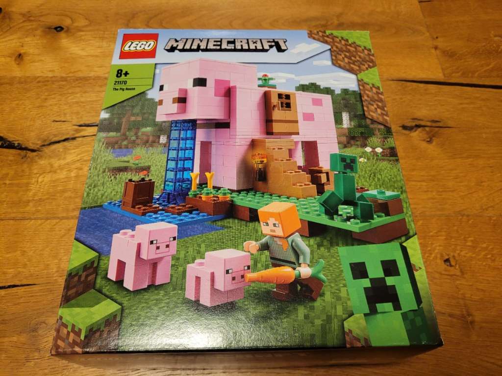 Lego 21170 - Minecraft OVP, 40,- (4212 Schweinehaus € - im Neumarkt - NEU/ Das Mühlkreis) willhaben