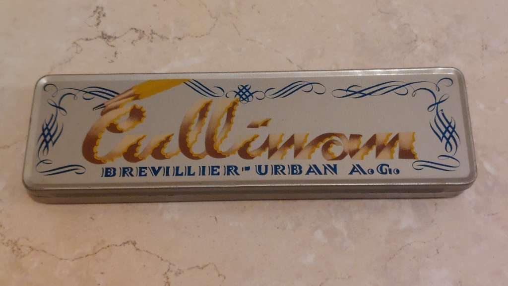 Cullinan Brevillier-Urban A. G. Metallkassette mit Bleistiften