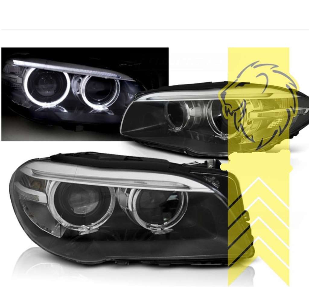 LED Angel Eyes Scheinwerfer Tagfahrlicht für BMW F10 Limo F11