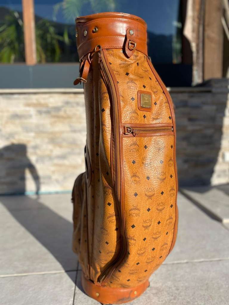 Mcm on sale golf bag