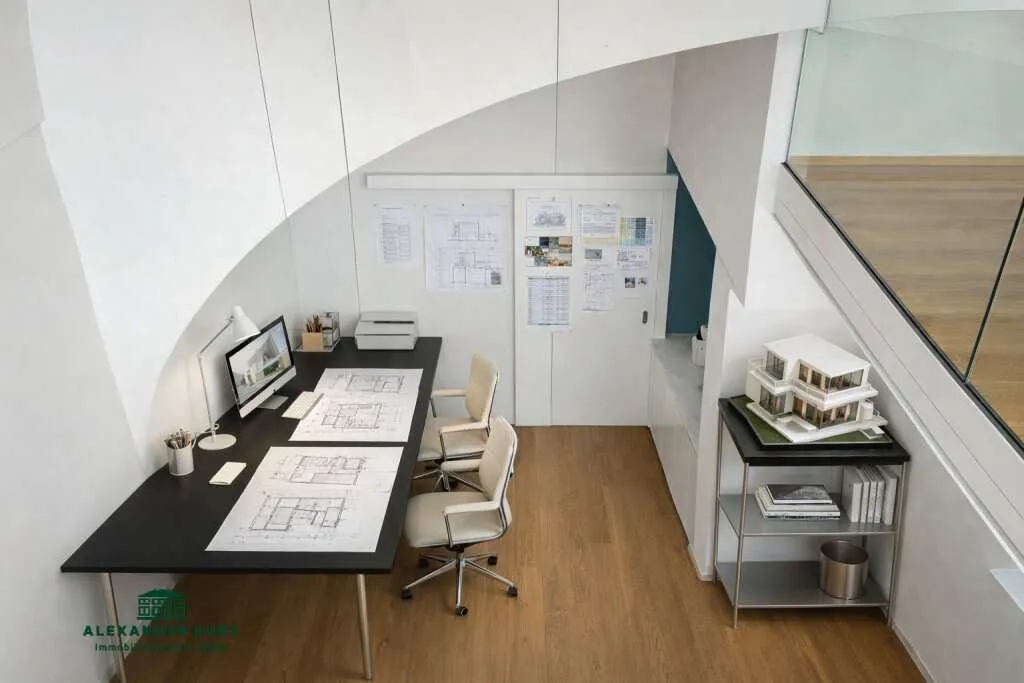 Exklusives Büro mit Galerie und Ausblick in zentraler Stadtlage - Widok 2