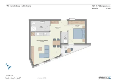 2-Zimmer-Wohnung kaufen in Bregenz – 51,24 m², € 309.500 – Bild 11 von 11