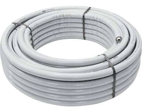 Alu-Verbundrohr 16x2 / (20×2) mit 6 mm Isolierung 50 m