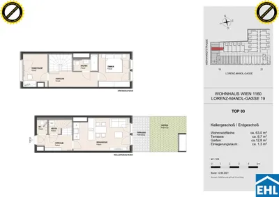 3-Zimmer-Wohnung mieten in Wien – 63,36 m², € 1.399 – Bild 13 von 13